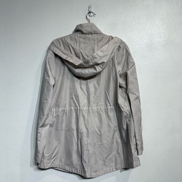 Jones New York Tan Hooded Windbreaker Jacket Sz M NWOT - Picture 11 of 14